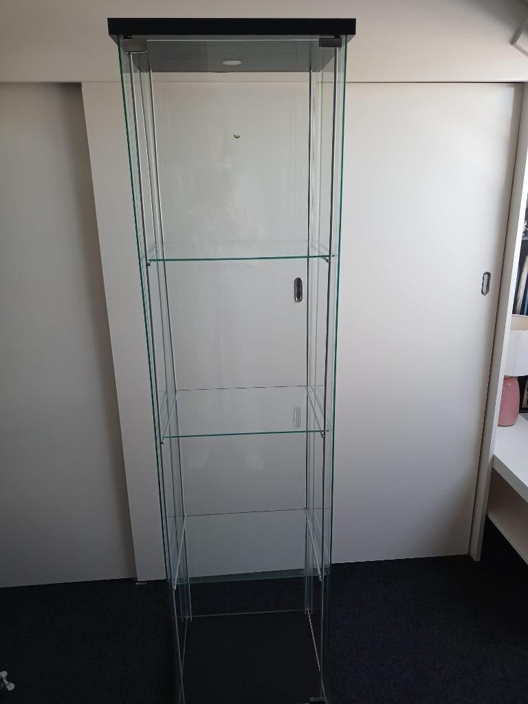 Vitrinekast, Huis en Inrichting, Kasten | Vitrinekasten, Ophalen, Met plank(en), Minder dan 50 cm, 150 tot 200 cm