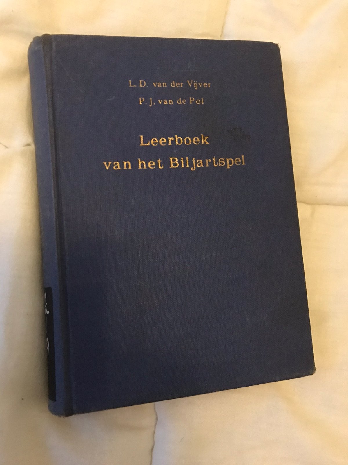 Leerboek van het biljartspel, Ophalen of Verzenden, Zo goed als nieuw