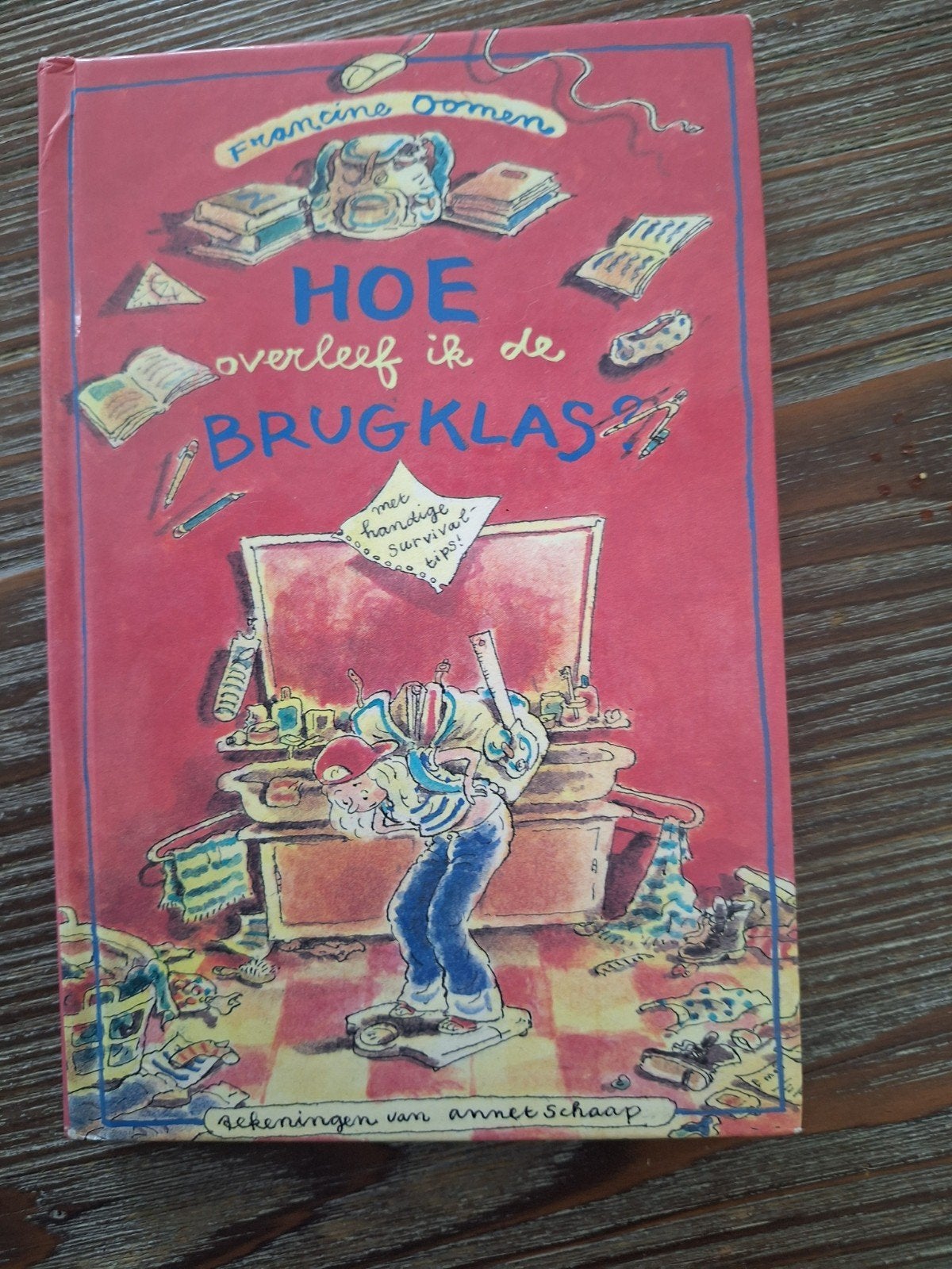 Hoe overleef ik de brugklas? - Francine Oomen, Boeken, Ophalen of Verzenden, Gelezen, Francine Oomen, Fictie