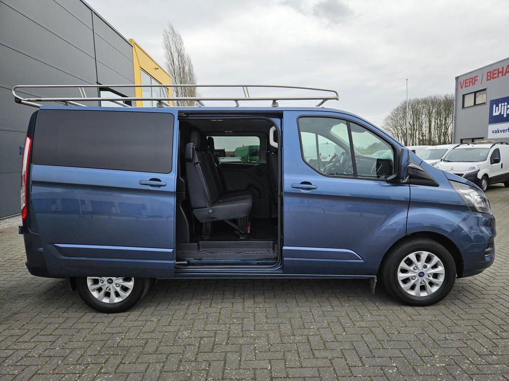 Ford Transit Custom 2.0 TDCI L1H1 DC Airco Trekhaak 130pk D-, Voorwielaandrijving, LED verlichting, Gebruikt, Euro 6