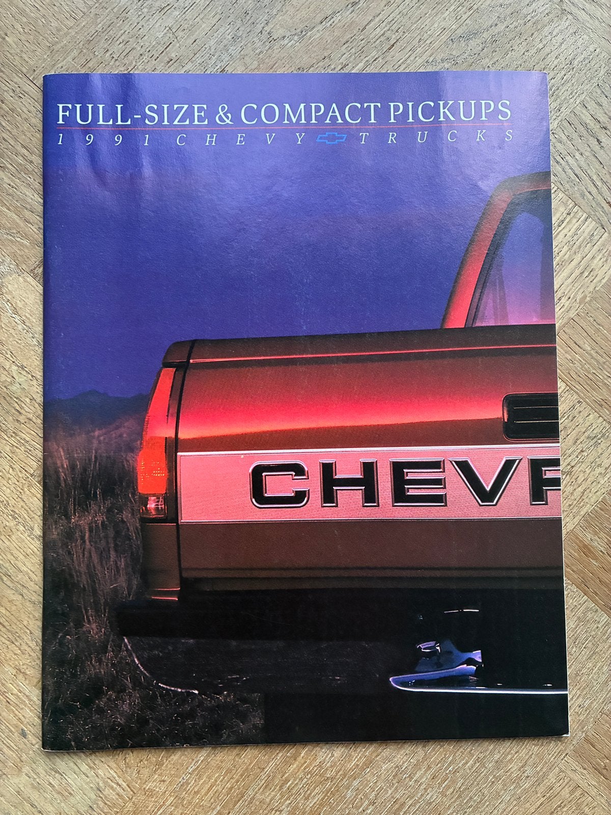 1991 Chevrolet Pickups brochure, Verzenden, Zo goed als nieuw, Chevrolet