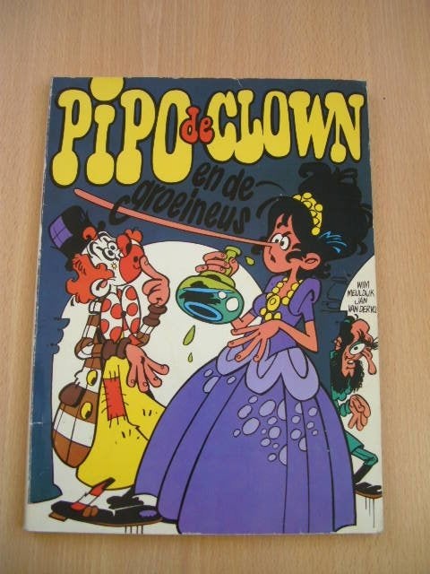 Pipo de Clown en de groeineus, stripboek, Eén stripboek, Ophalen of Verzenden, Gelezen
