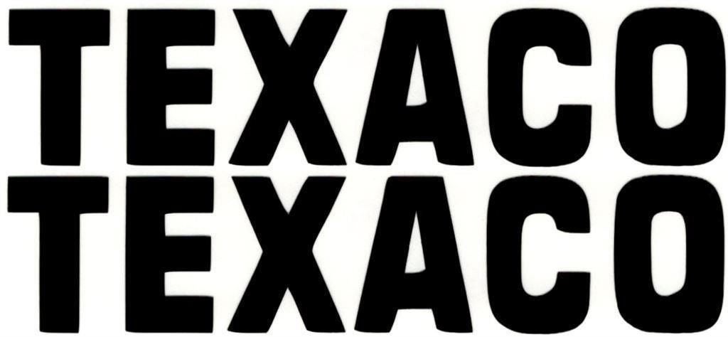 Texaco sticker set #6, Verzenden