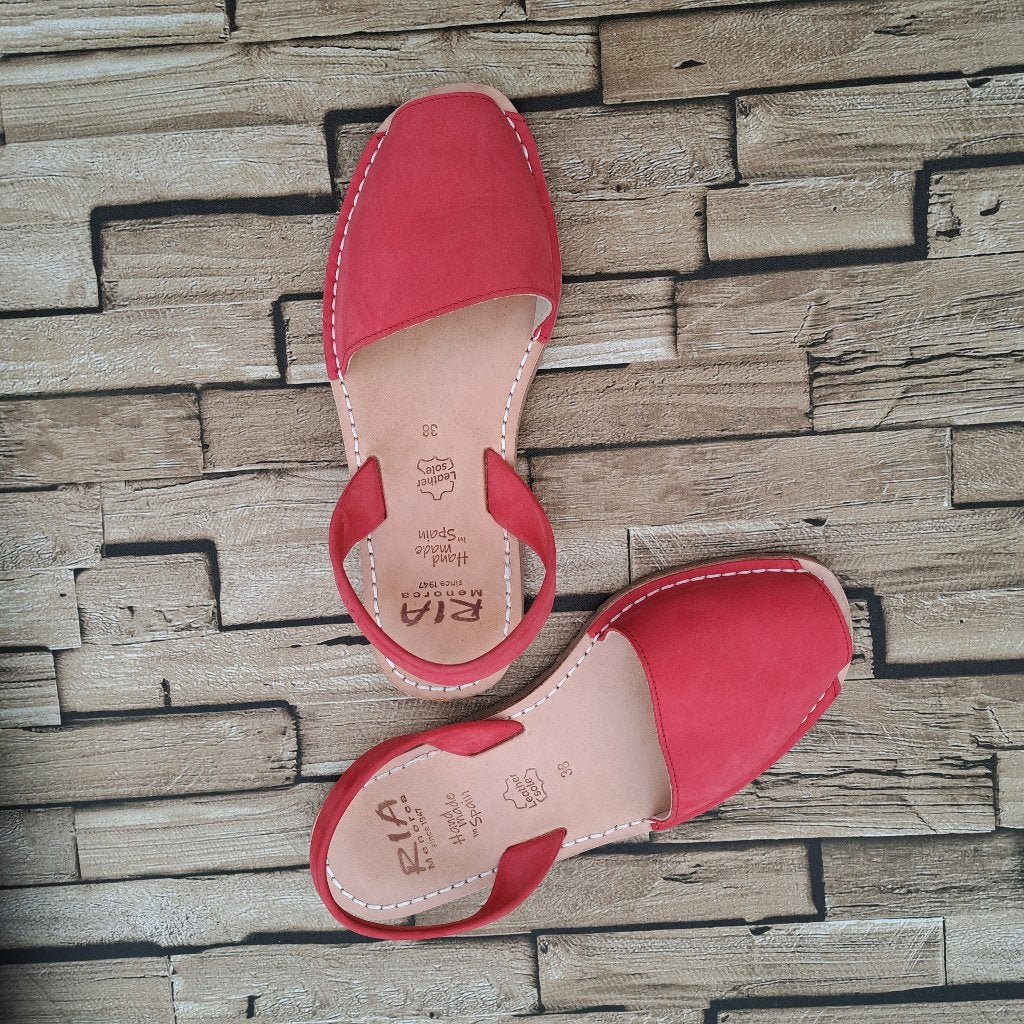 RIA MENORCA - nieuwe lederen sandalen, maat 38, Verzenden, Nieuw, Sandalen of Muiltjes, X