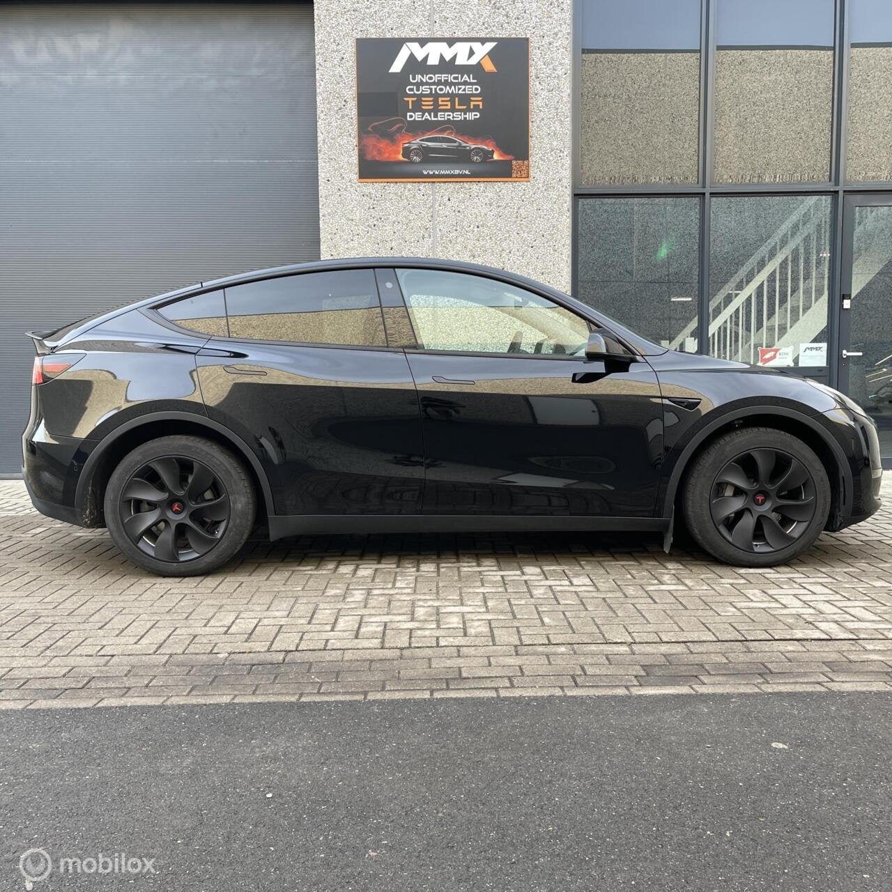 Tesla Model Y Long Range RWD +MMX PACK+IAP+HW4+WRAP+SOH95.9%, Auto's, Automaat, Achterwielaandrijving, Gebruikt, Zwart