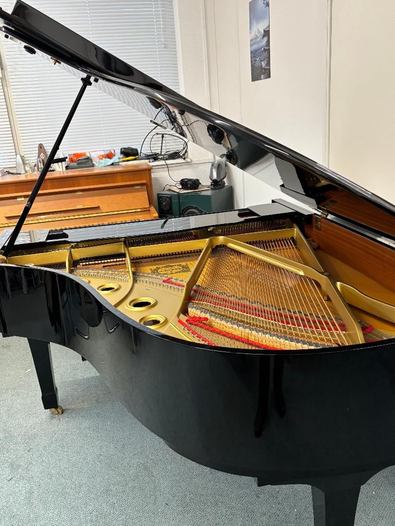 Yamaha C3 conservatory 1986, Zwart, Ophalen of Verzenden, Zo goed als nieuw, Hoogglans