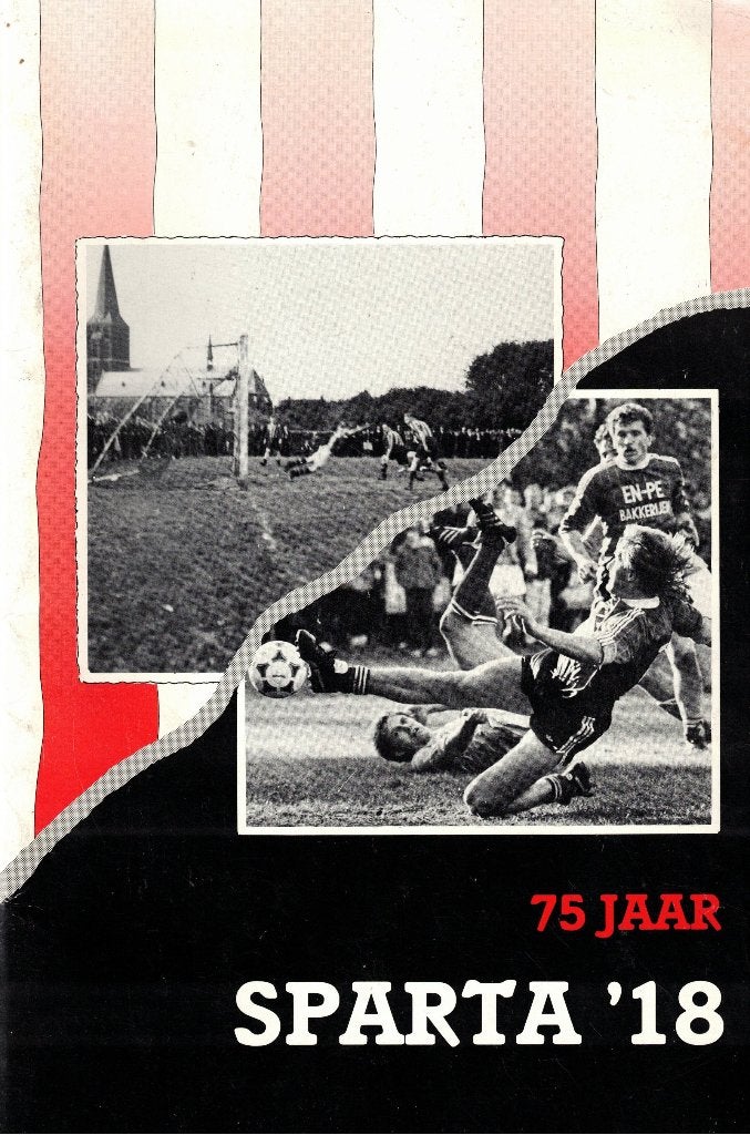 Sparta '18 75 jaar - H.Hafmans en P.Heesen, Ophalen of Verzenden, 20e eeuw of later, Gelezen, H.Hafmans en P.Heesen