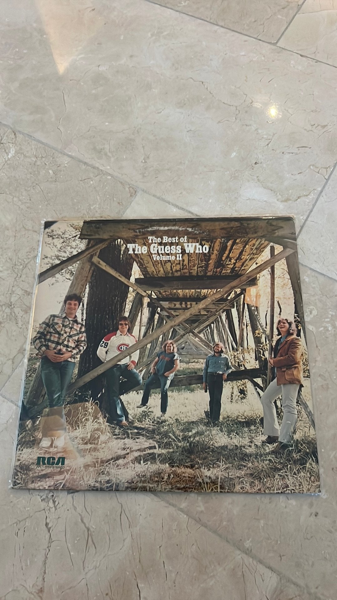 LP The best of Guess who / volume II, Cd's en Dvd's, Vinyl | Rock, Ophalen of Verzenden, Zo goed als nieuw, 12 inch, Poprock