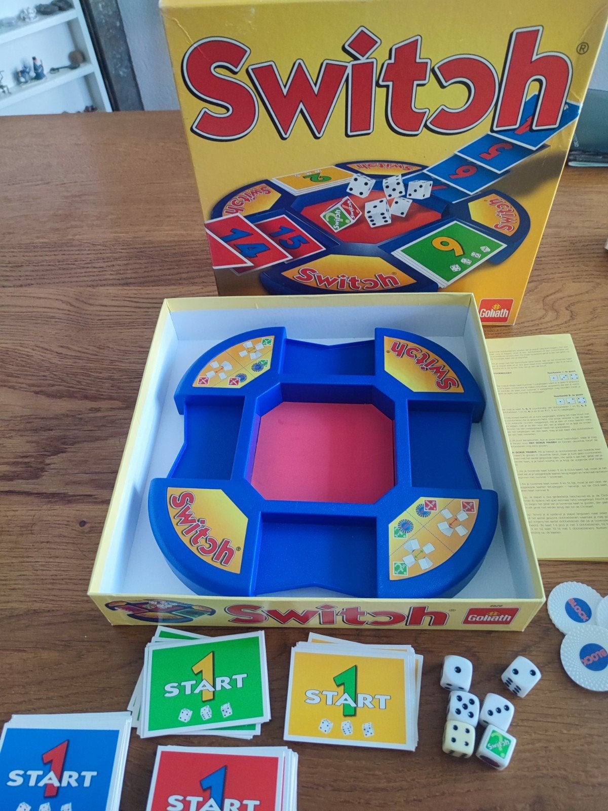 Switch bordspel van Goliath, Hobby en Vrije tijd, Een of twee spelers, Ophalen of Verzenden, Gebruikt, Goliath