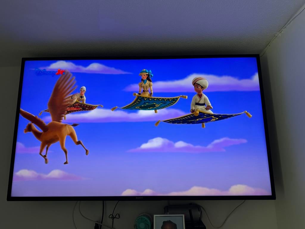 55” sony, Ophalen, LED, Zo goed als nieuw, 100 Hz