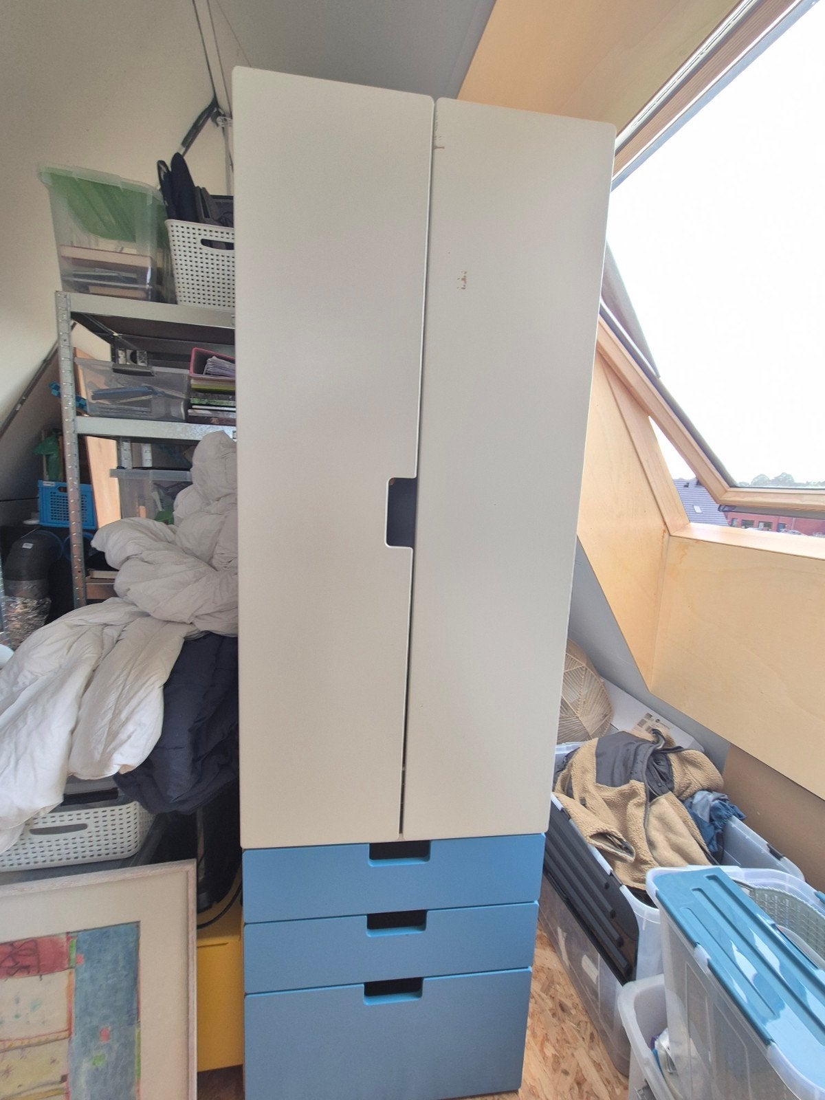IKEA Kast met 3 lades, rekje en kledingstang, Ophalen, Gebruikt, Met lade(s)