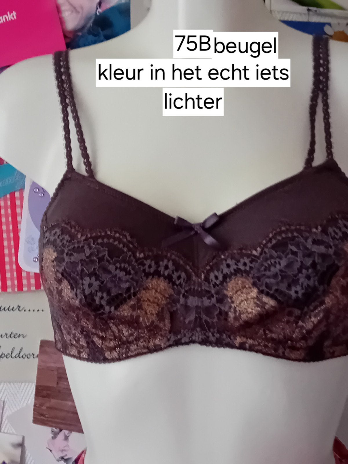 Amoena Florence Beugel BH 75B - Prothese BH, Amoena, Ophalen of Verzenden, Meerkleurig, BH