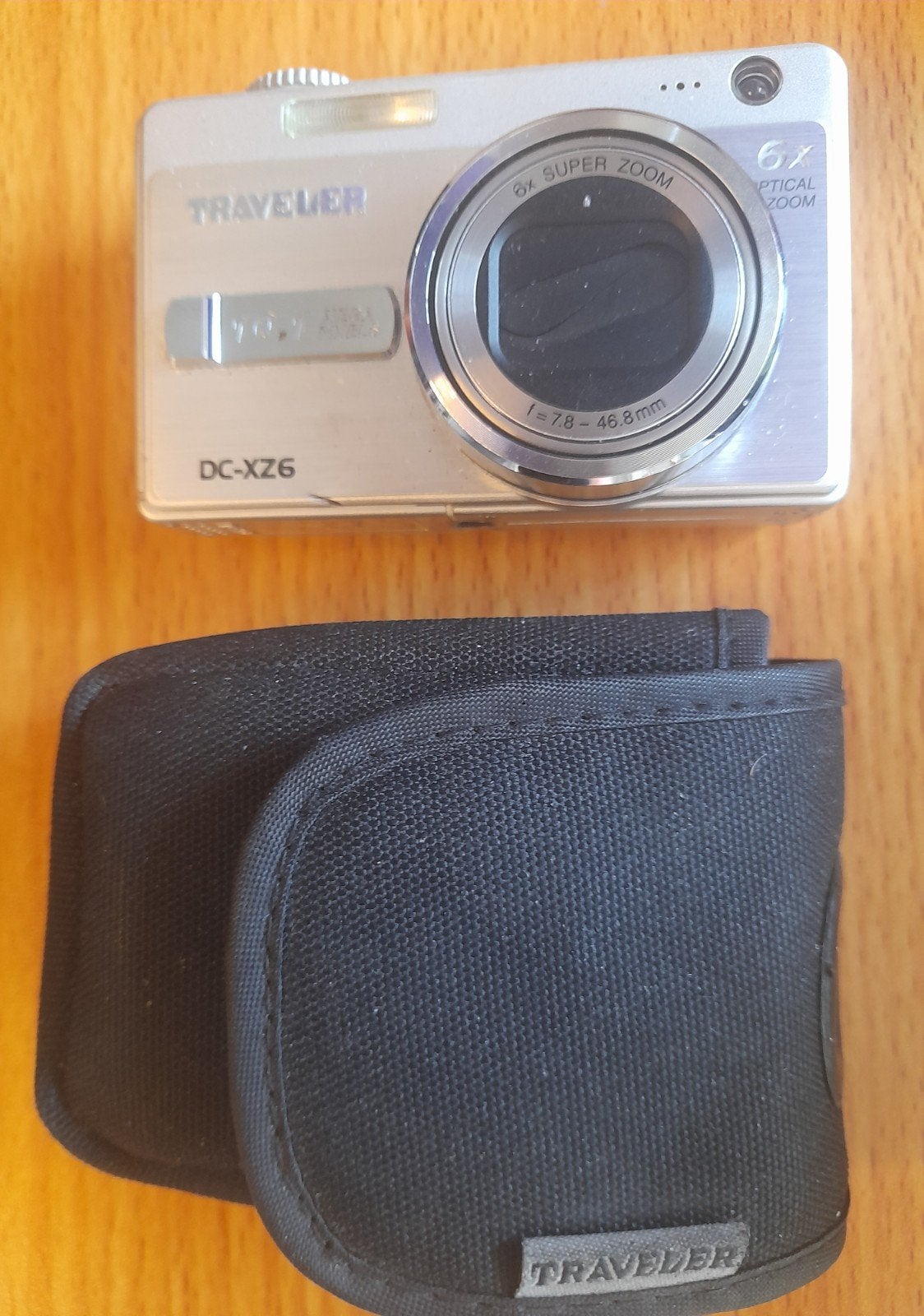 Traveler DC-XZ6 Compactcamera met 6x optische zoom, Audio, Tv en Foto, Fotocamera's Digitaal, Ingebouwde flitser, Gebruikt, Ophalen of Verzenden