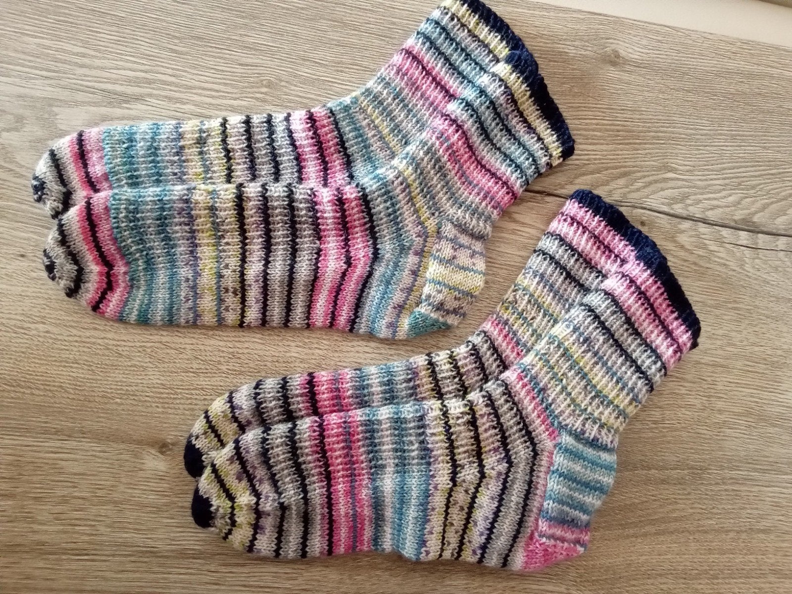 2 paar nieuwe handgebreide warme dikke sokken 37/38__39/40, Ophalen of Verzenden, Nieuw, Sokken en Kniesokken