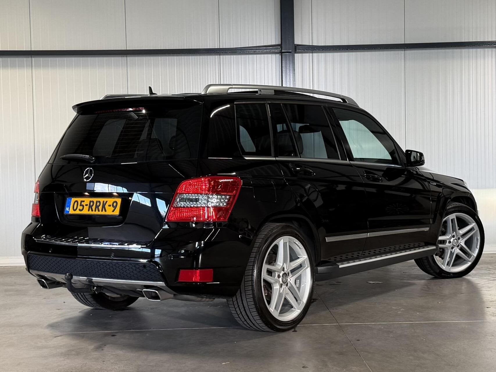 Mercedes GLK-klasse 220 CDI 4-Matic AMG Pano Trekhaak Leer, Auto's, Mercedes-Benz, Automaat, Gebruikt, 2000 kg, Zwart