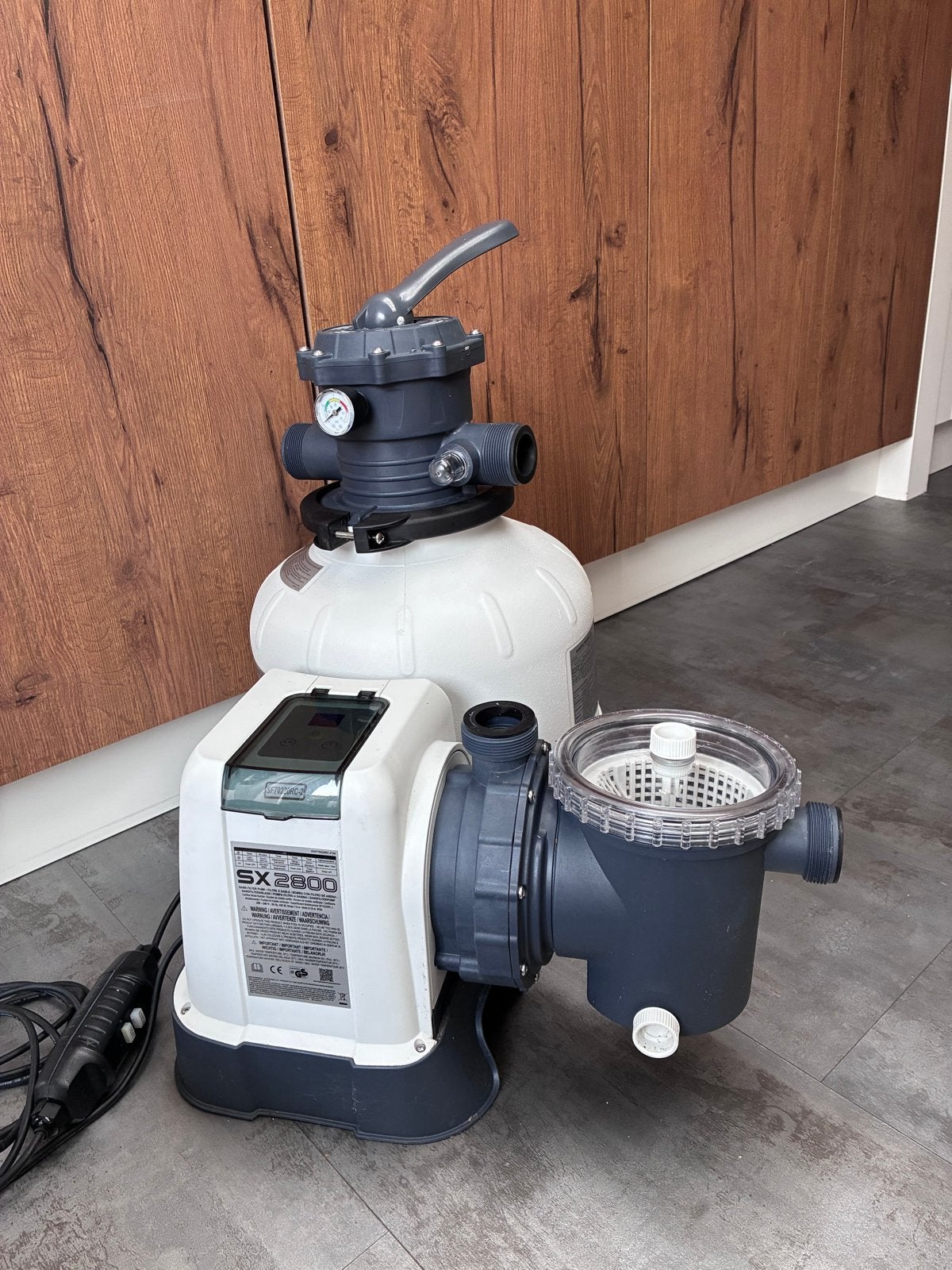Intex Zandfilterpomp SX2800 10.500L/u Zwembadpomp, Ophalen, Zo goed als nieuw, Zwembadpomp