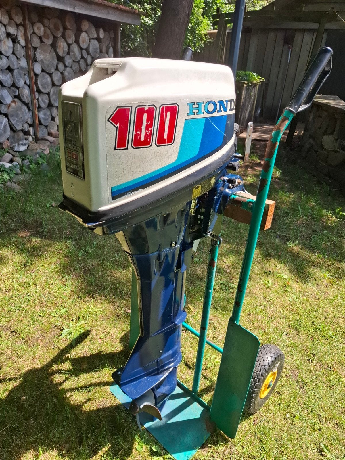 Honda 10pk 4takt buitenboordmotor in goede staat !, Watersport en Boten, Ophalen, Gebruikt, Benzine, 5 tot 10 pk