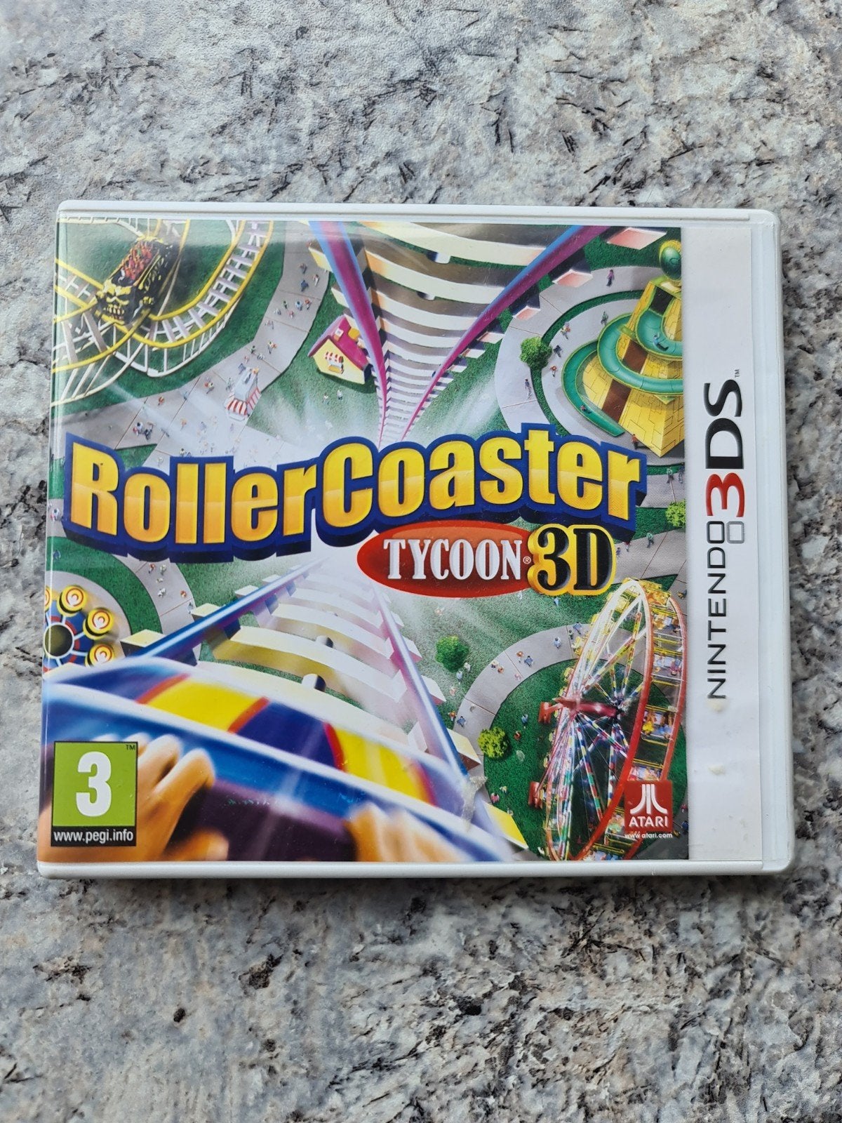 RollerCoaster Tycoon 3D - Nintendo 3DS, Spelcomputers en Games, 1 speler, Ophalen of Verzenden, Zo goed als nieuw, Vanaf 3 jaar