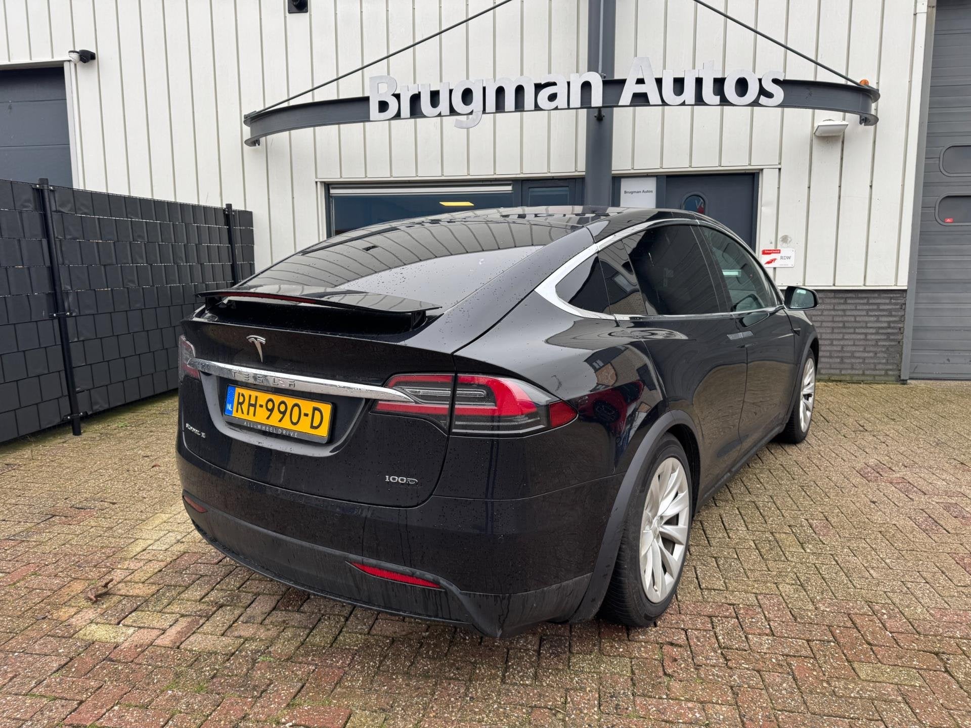 Tesla Model X 100D, Auto's, Vierwielaandrijving, SUV of Terreinwagen, Te koop, 417 pk