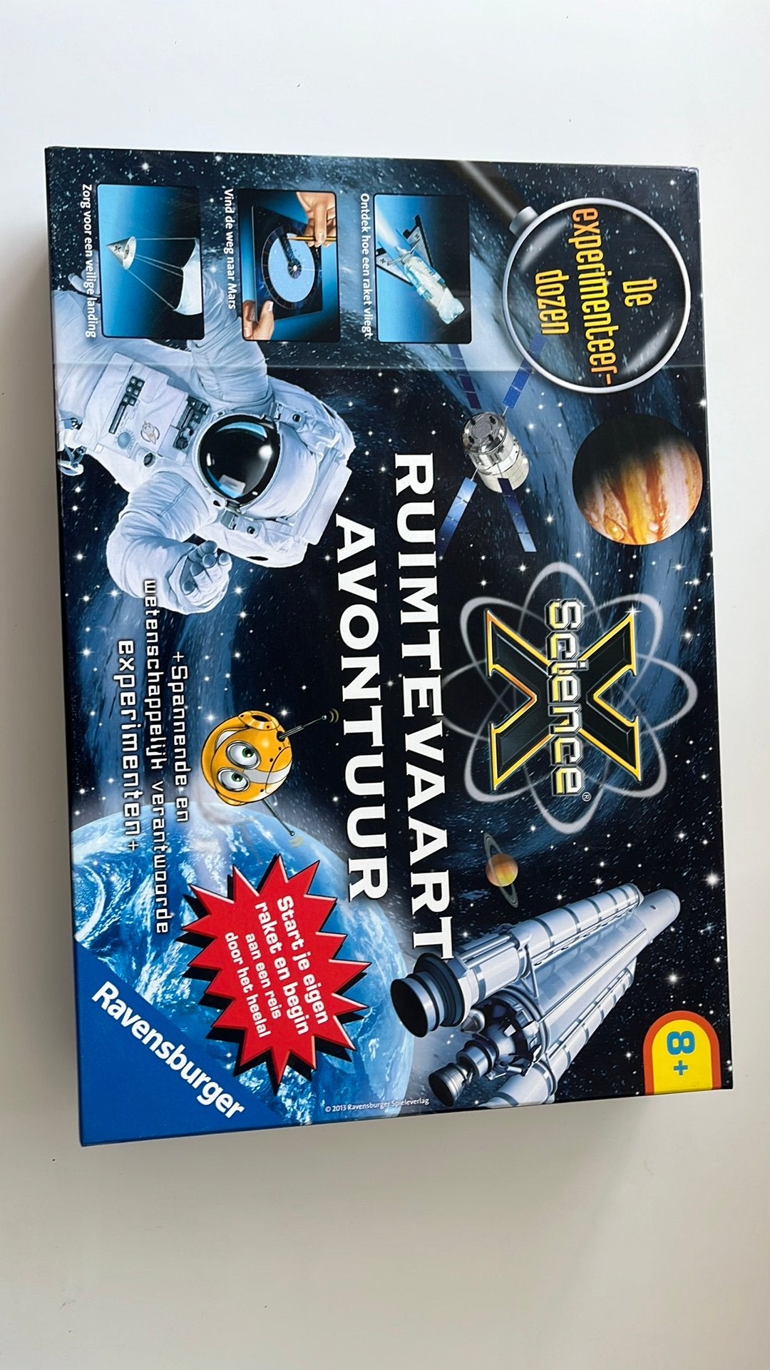 X Science Ruimtevaart Avontuur Ravensburger, Ophalen of Verzenden, Zo goed als nieuw, Ontdekken