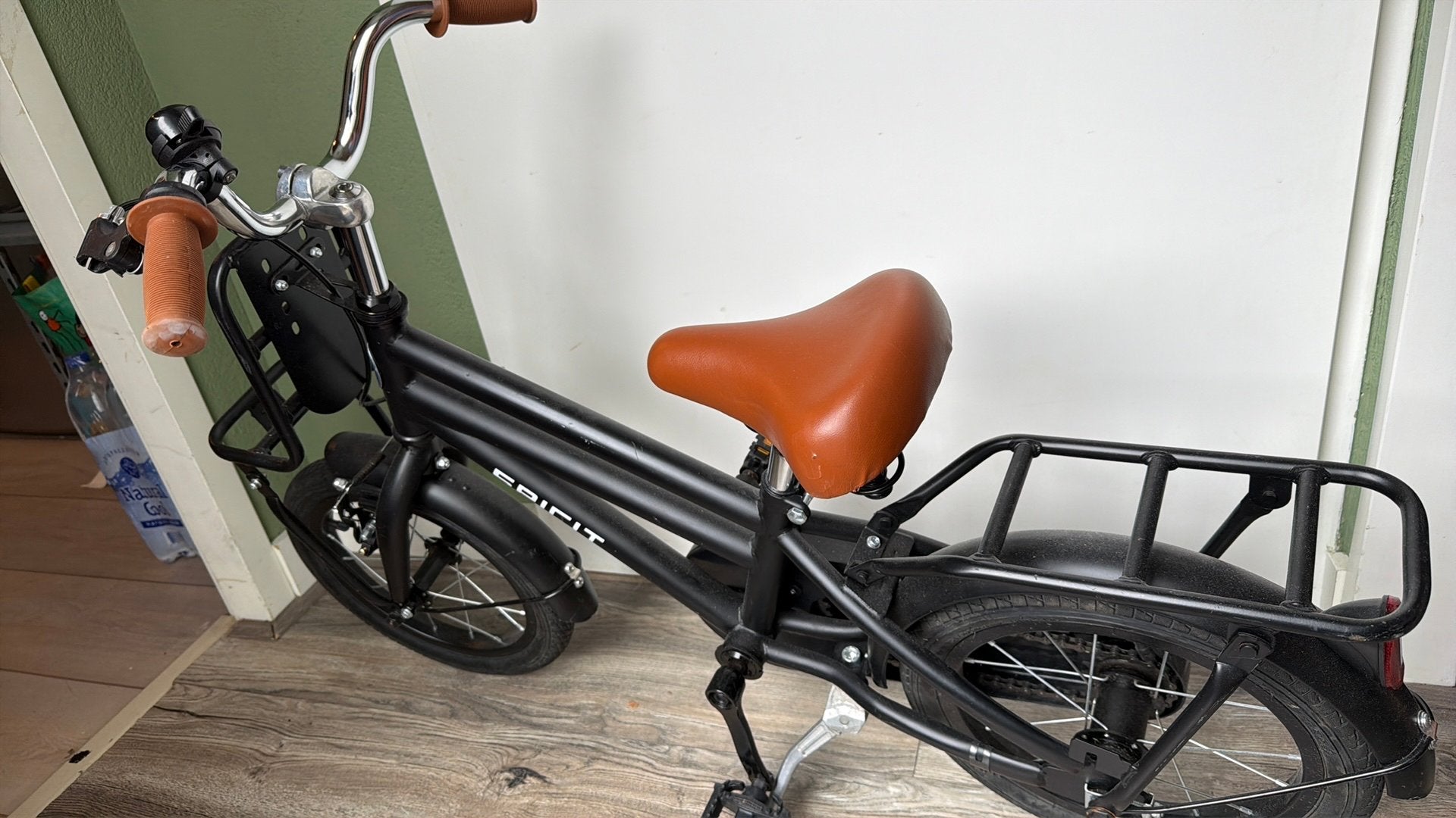Kinderfiets spirit 14 inch nagenoeg nieuw, Ophalen, Minder dan 49 cm, Zo goed als nieuw, 55 cm of meer