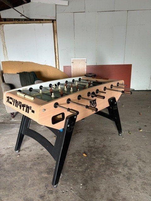 voetbaltafel, Ophalen, Gebruikt