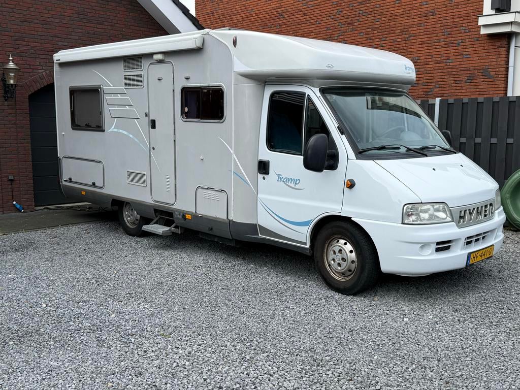 Hymer T655 camper 2003, Particulier, Hymer, Half-integraal, Tot en met 4