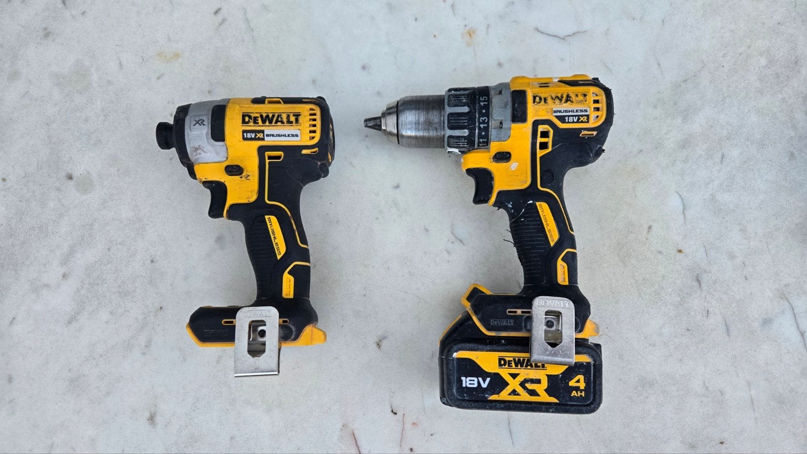 DeWalt set, Doe-het-zelf en Verbouw, Gereedschap | Boormachines, Ophalen of Verzenden, Boormachine