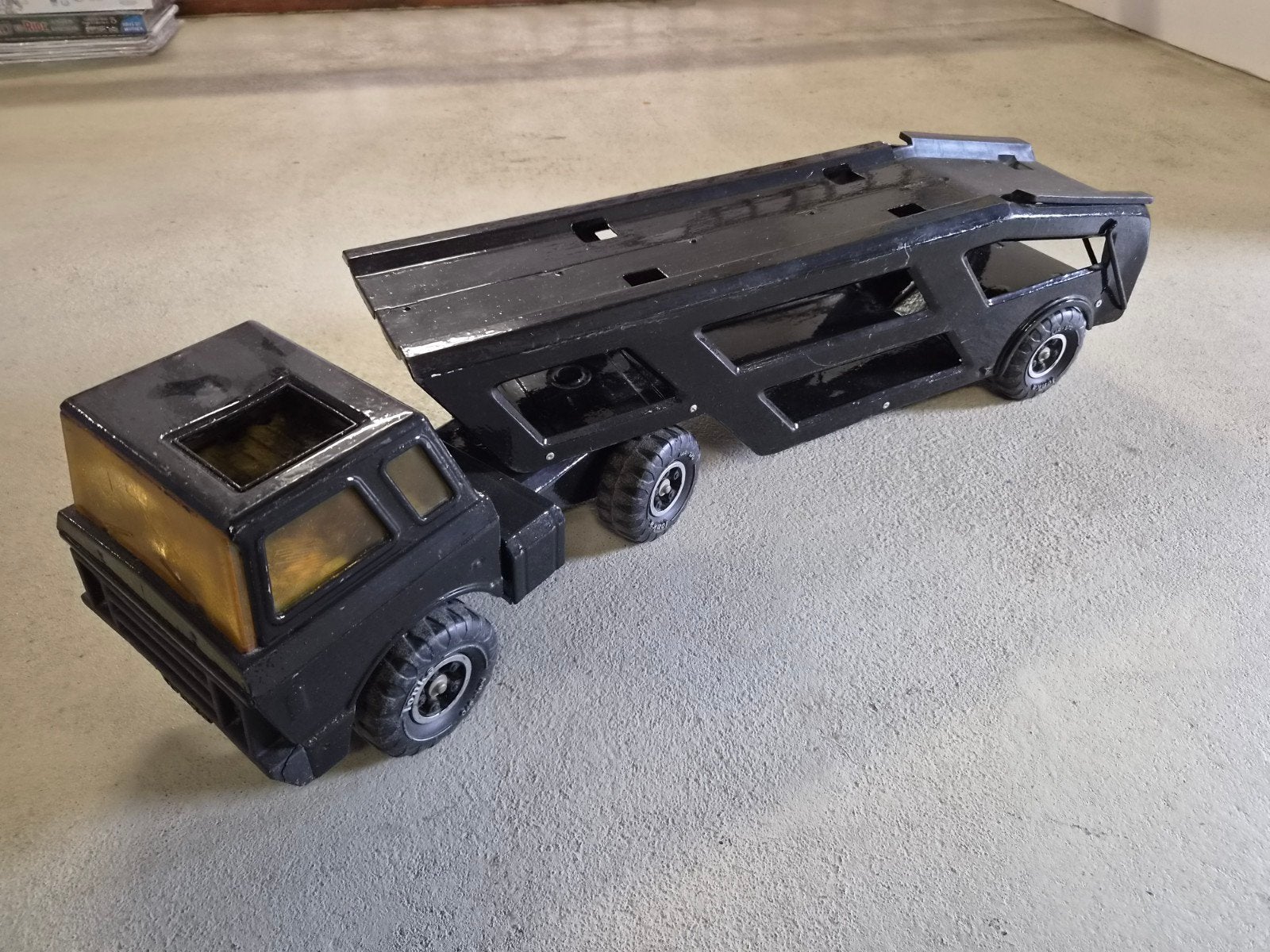 Tonka grote vrachtwagen autotransporter, Kinderen en Baby's, Speelgoed | Speelgoedvoertuigen, Ophalen of Verzenden