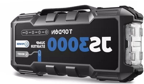 Topdon - JS3000 - Jumpstarter voor Auto - Startkabels - Star, Corvance B.V., Verzenden, Nieuw, Corvancebol@gmail.com