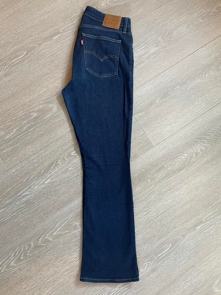 Levi's 725 High Rise Bootcut Jeans - Maat W31, Ophalen of Verzenden, Zo goed als nieuw, Blauw, W30 - W32 (confectie 38/40)