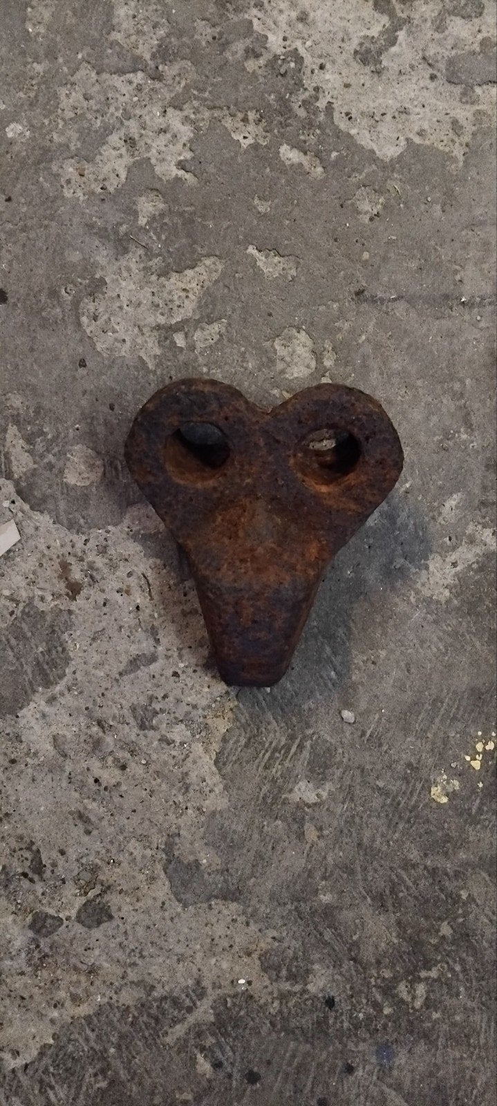 Sherman (Tank) Track End Connector WW2 US, Ophalen of Verzenden, Amerika, Hulzen of Bodemvondsten