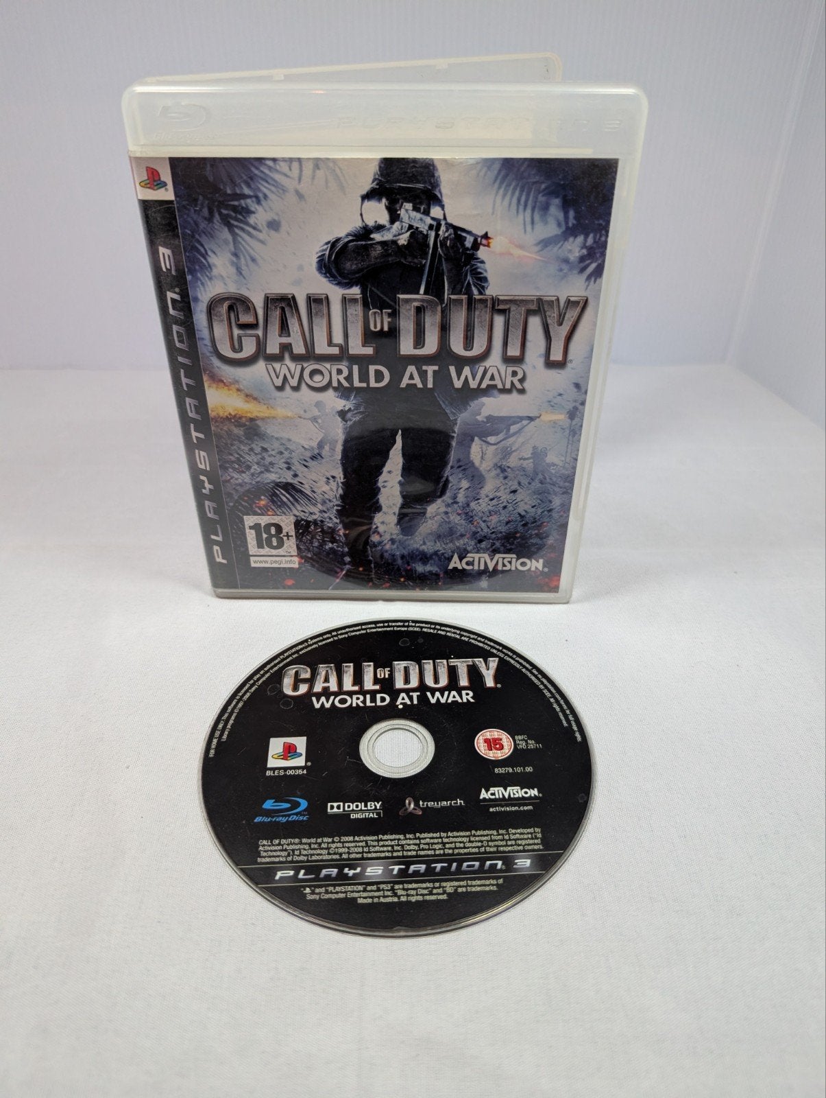 Call of Duty: World at War - PlayStation 3, Spelcomputers en Games, Online, Gebruikt, Vanaf 18 jaar, Shooter