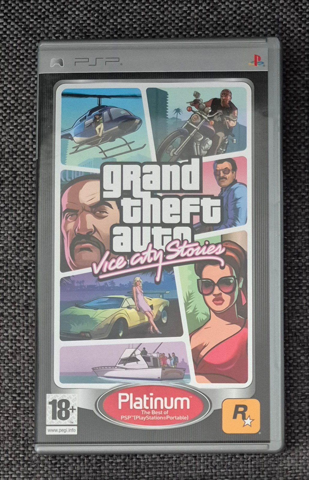 Psp GTA Vice city stories platinum game/spel, Spelcomputers en Games, Games | Sony PlayStation Portable, 1 speler, Ophalen of Verzenden