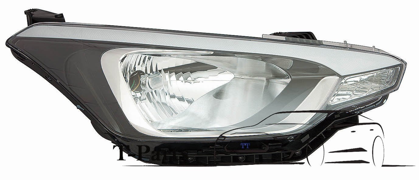 Hyundai i20 rechts koplamp nieuw lamp 2014+, Auto-onderdelen, Info@fabrikant.eu, Fabrikant BV, Nieuw, Ophalen of Verzenden