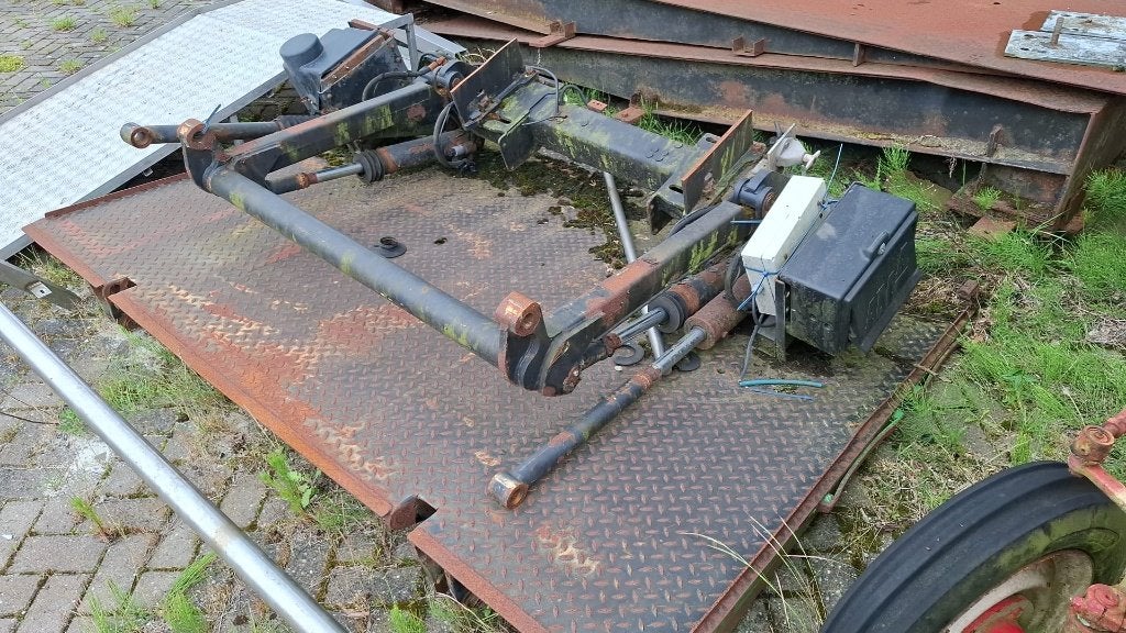 Laadklep vrachtwagen trailer, Ophalen