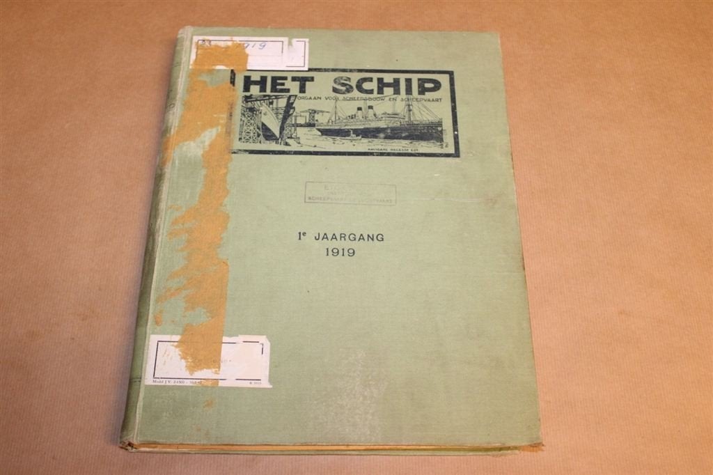 Het Schip - 1e jaargang 1919- Zeldzaam !!, Ophalen of Verzenden, Zo goed als nieuw, Boek of Tijdschrift