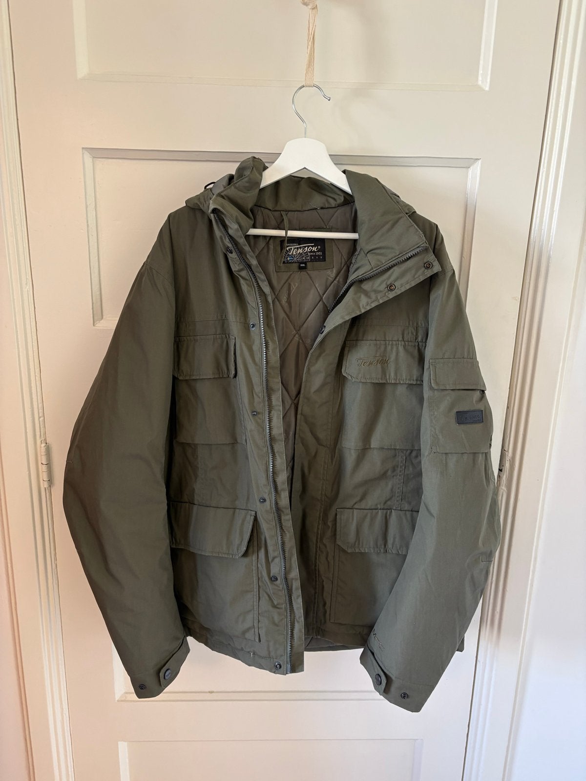 Tenson winterjas heren - Maat XXL - Zo goed als nieuw, Ophalen of Verzenden, Zo goed als nieuw, Maat 56/58 (XL), Groen