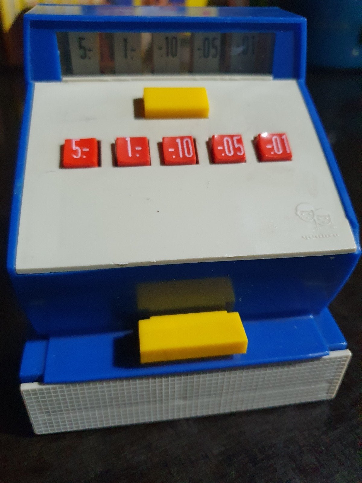 Vintage speelgoed kassa / jaren 50 plastic kinder kassa €7.5, Ophalen of Verzenden