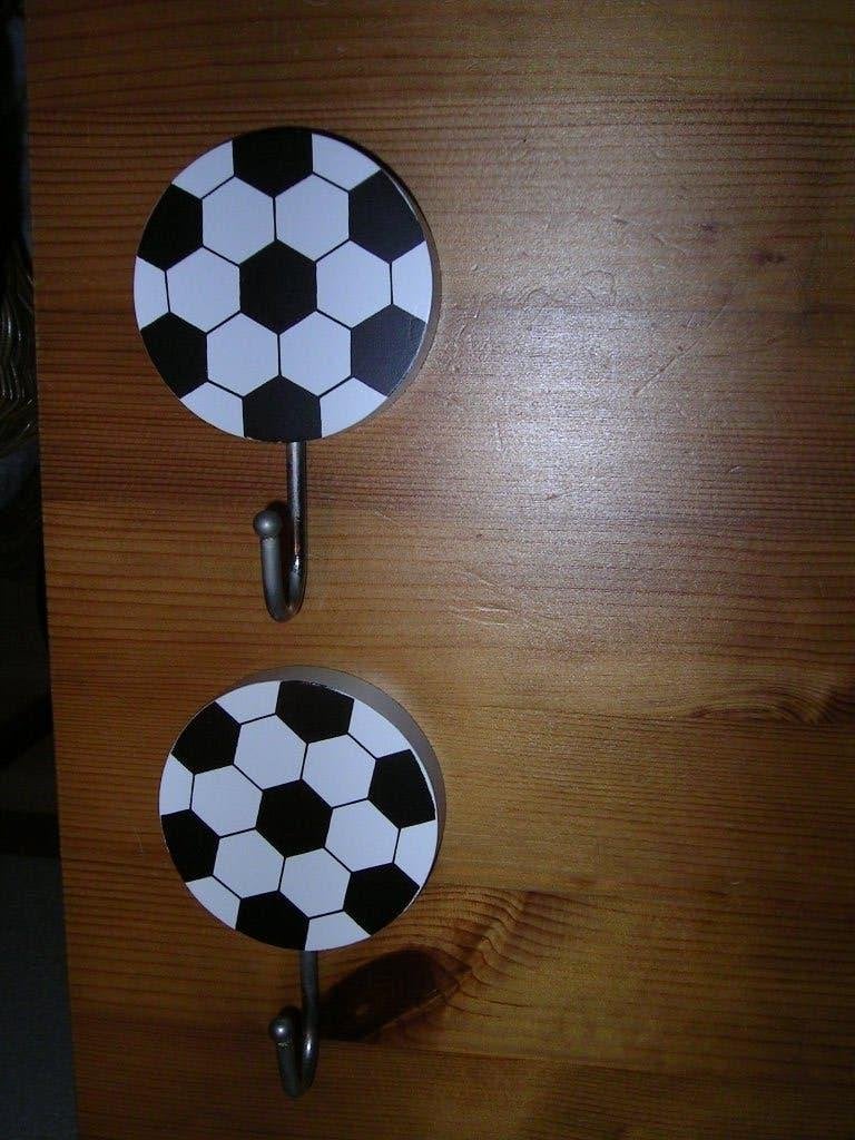 Prenatal kapstokhaakjes (voetbal), Ophalen of Verzenden, Zo goed als nieuw, Ophangbaar, Kapstokje