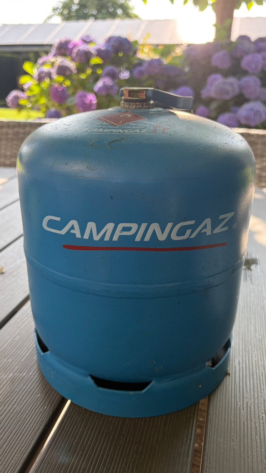 Campinggaz R907 Gasbus (bijna leeg), Ophalen of Verzenden, Zo goed als nieuw