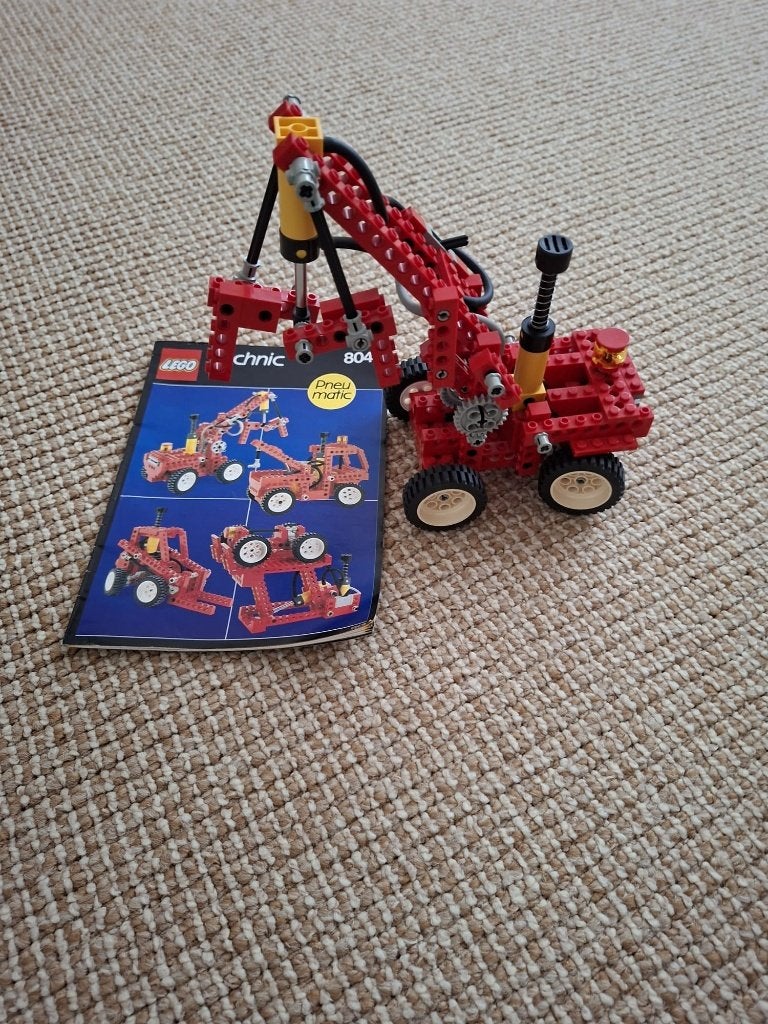 Lego Technic Pneumatic - Universal Set (8040) Rood, Ophalen, Gebruikt, Lego, Technic
