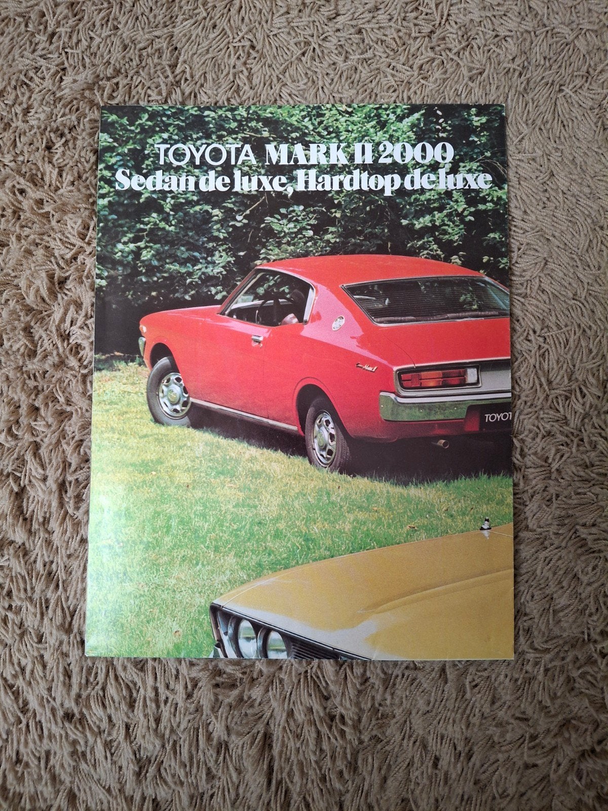 autofolder Toyota Mark II 2000, Verzenden, Zo goed als nieuw, Toyota