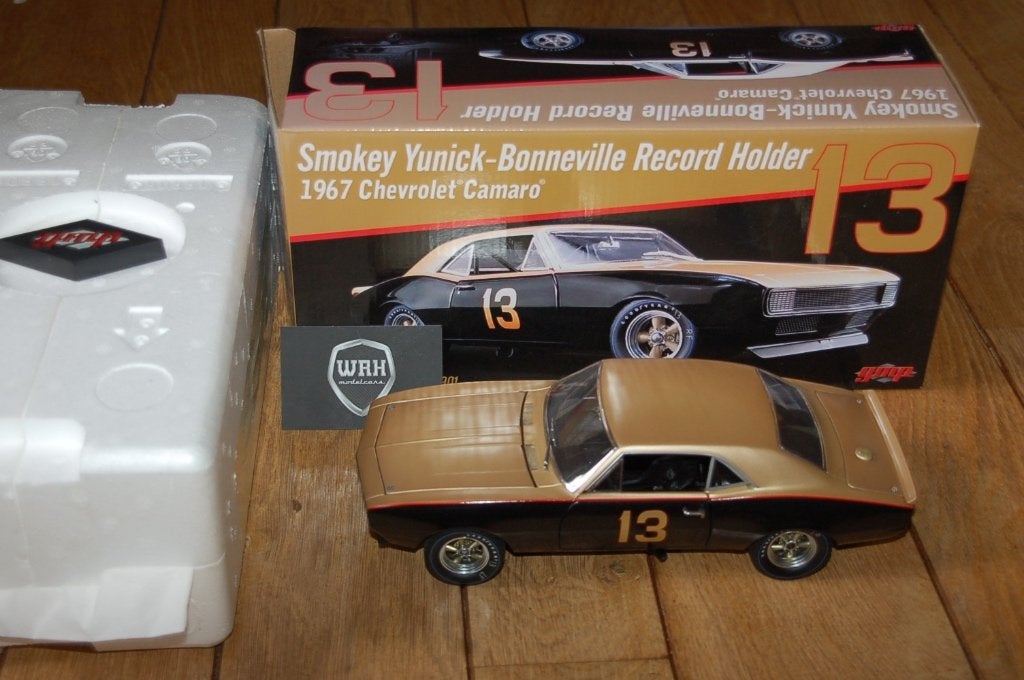 1:18 CHEVROLET CAMARO YUNICK #13 GMP WRH, Hobby en Vrije tijd, Verzenden, Zo goed als nieuw, Auto, Overige merken