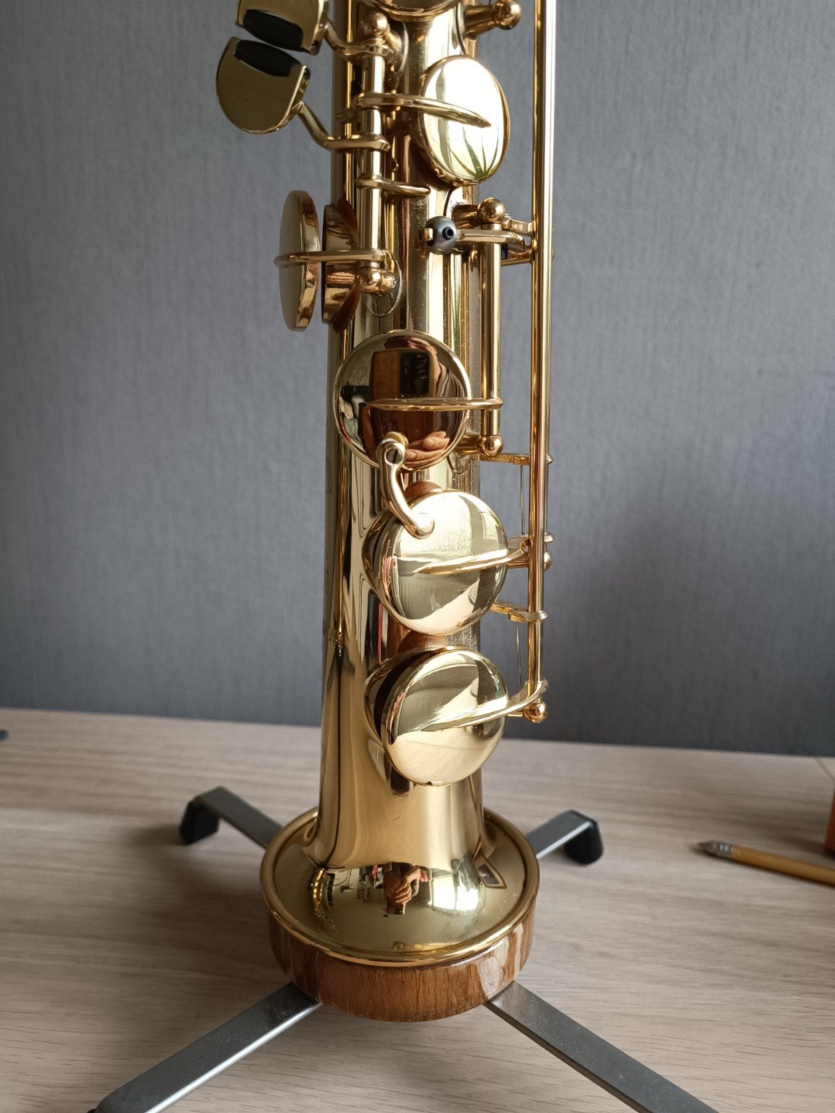 prachtige yanagisawa sopraansax S800 serie in topstaat!, Ophalen, Gebruikt, Sopraan, Met koffer