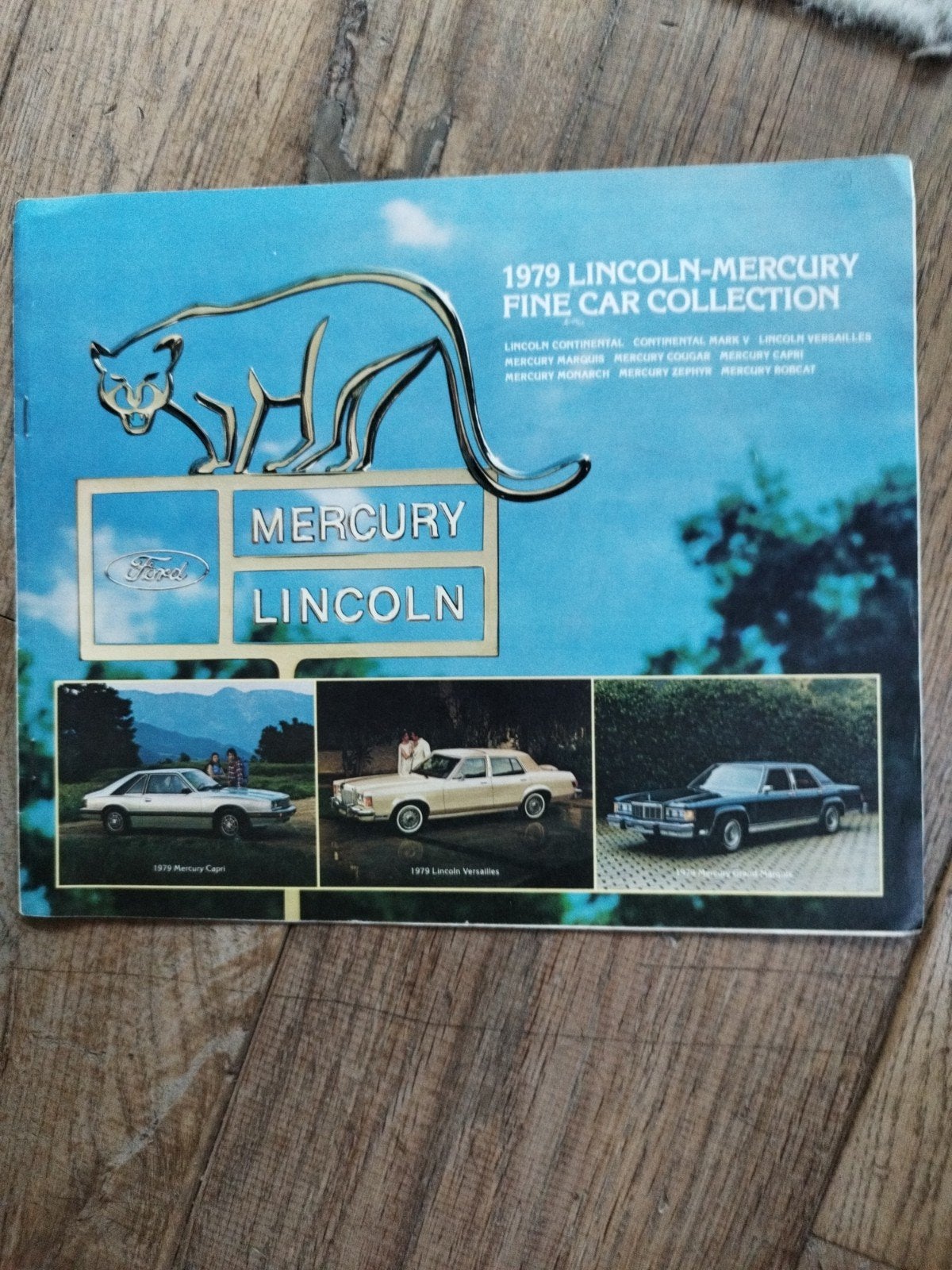 Lincoln-Mercury Fine Car Collection brochure 1979 (Engels), Ophalen of Verzenden, Zo goed als nieuw, Overige merken, Lincoln - Mercury
