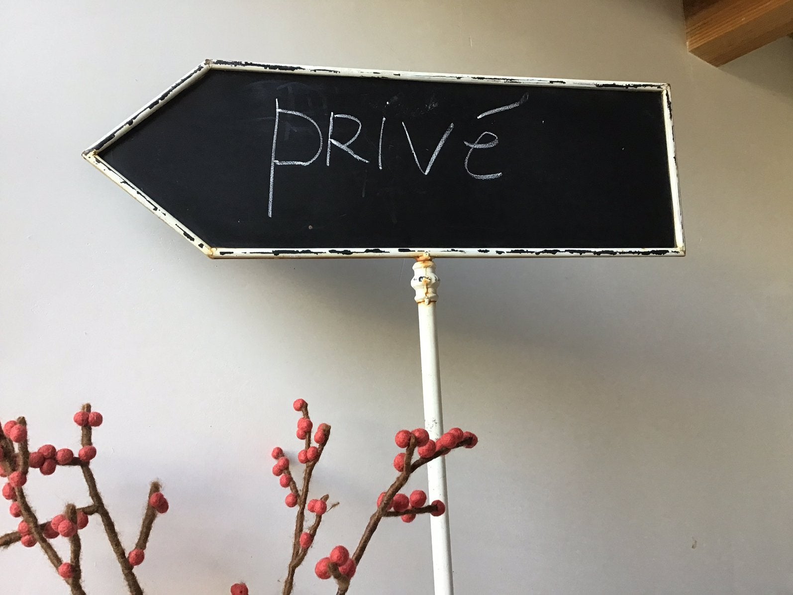 Brocante wegwijzer, Ophalen