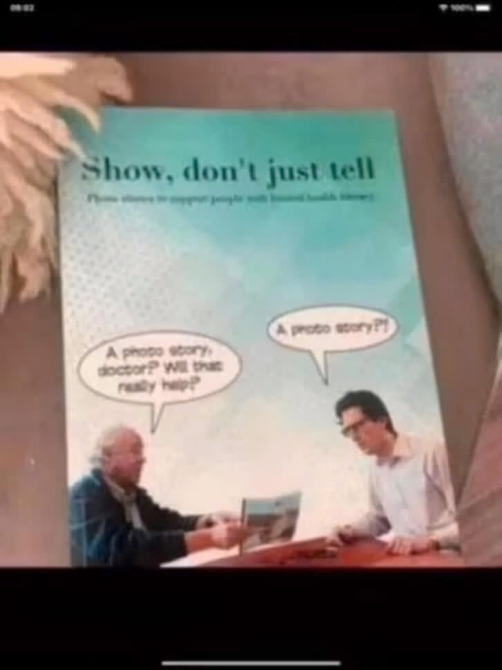 show don't just tell, Verzenden, Overige niveaus, Nederlands