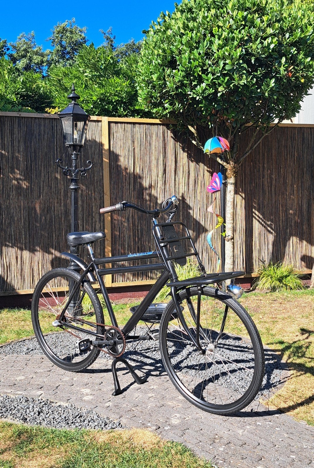 Transportfiets Herenfiets 28 inch - 3 versnellingen, Terugtraprem, Gebruikt, Versnellingen, 57 tot 61 cm