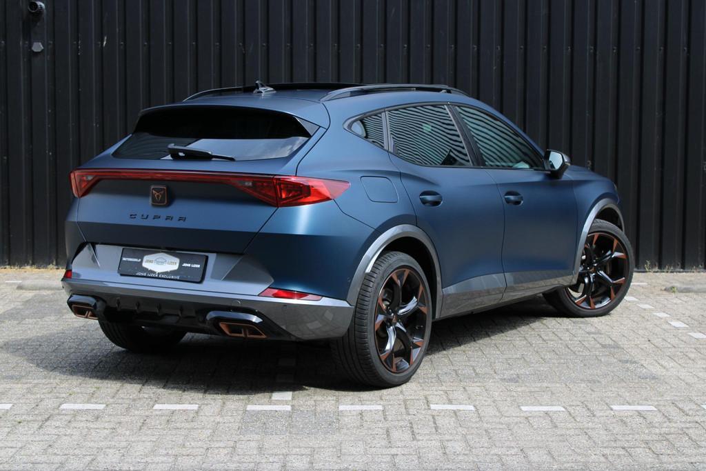 CUPRA Formentor 1.4 e-Hybrid VZ Copper PANO LEER MEMORY TREK, Gebruikt, 4 cilinders, Formentor, Blauw